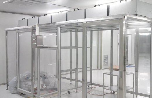 百級潔凈棚施工安裝步驟