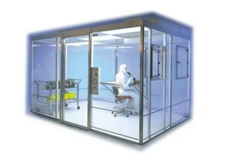 鋼化玻璃潔凈棚等級標準效果圖