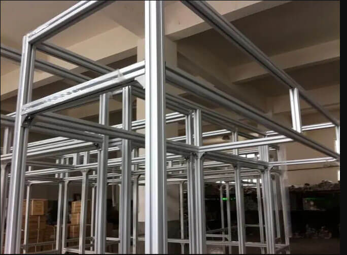 鋁型材潔凈棚風速效果圖