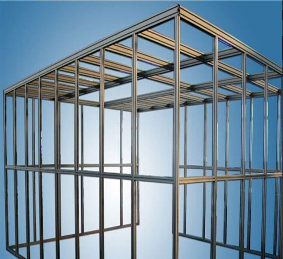 鋁型材潔凈棚風量效果圖